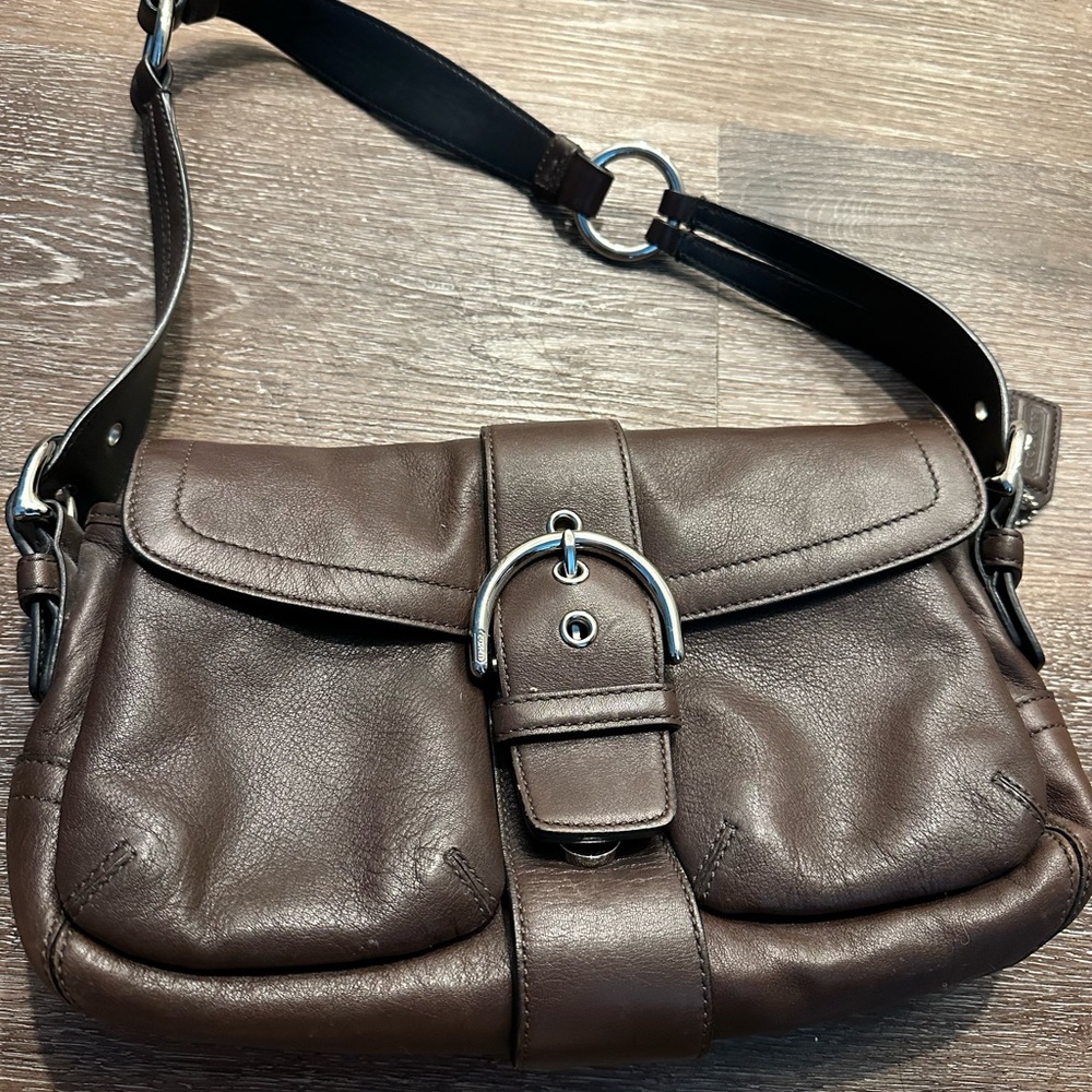 EUC Brown Coach purse
